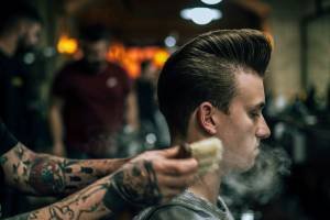 mens haircut